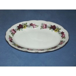 Assiette creuse decor pourpre Assiette creuse decor pourpre