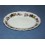 Assiette creuse decor pourpre