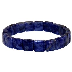  Cliquer pour agrandir  Bracelet carré sodalite