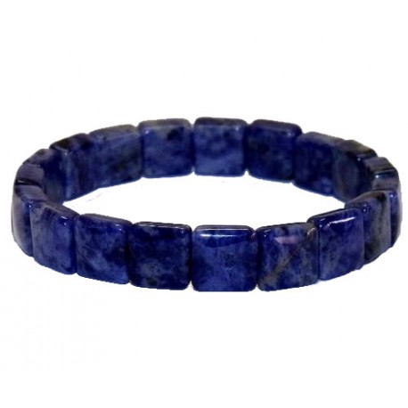  Cliquer pour agrandir  Bracelet carré sodalite